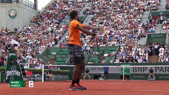 #RG17 : le résumé de Monfils-Brown