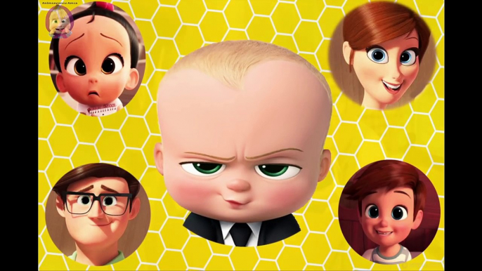 Boss Baby Türkçe Bebek Patron  parmak ailesi. Parmak çocuk şarkıları. Çizgi film gibi.