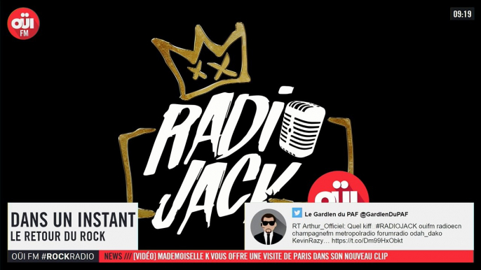 La radio OUI FM en direct vidéo /// La radio s'écoute aussi avec les yeux (3073)