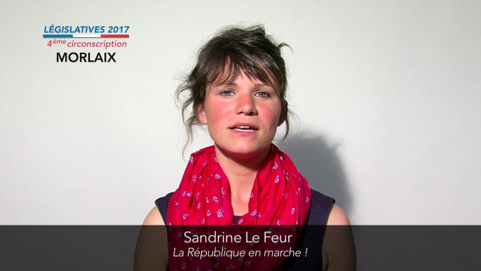 Législatives 2017. Sandrine Le Feur : 4e circonscription du Finistère (Morlaix)