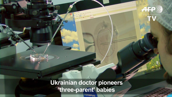 Ukraine doctor pioneering 'three-parent' babies