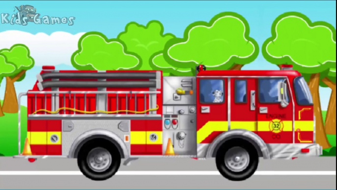 Learning Street Vehicles for Children - Learn Cars, Trucks, Fire Engines, Garbage Trucks,