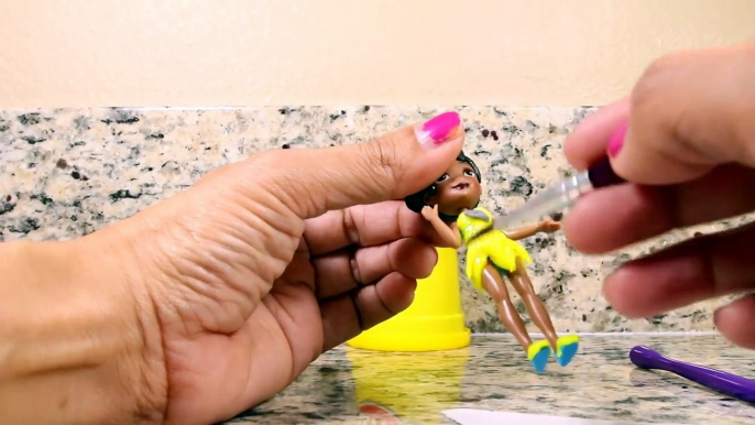 Banana TV - Play Doh Fairy Tinker Bell Disney Princess Ariel Tiana Belle Aurora Snow White