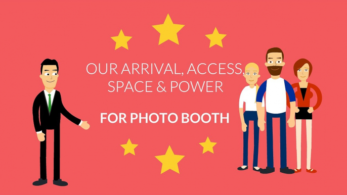 Arrival and Access  For Photo Booth Near Me