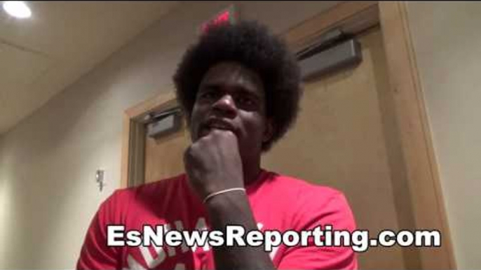 boxing star Cassius Chaney to walk into his next fight to esnews theme song - EsNews