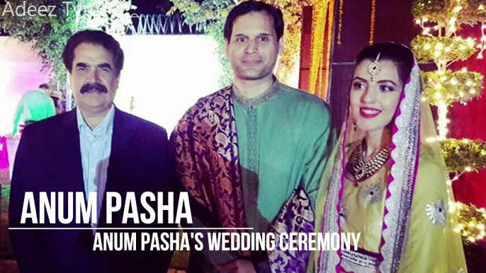 Raheel Sharif at his friend's daughter Anum Pasha wedding ceremony