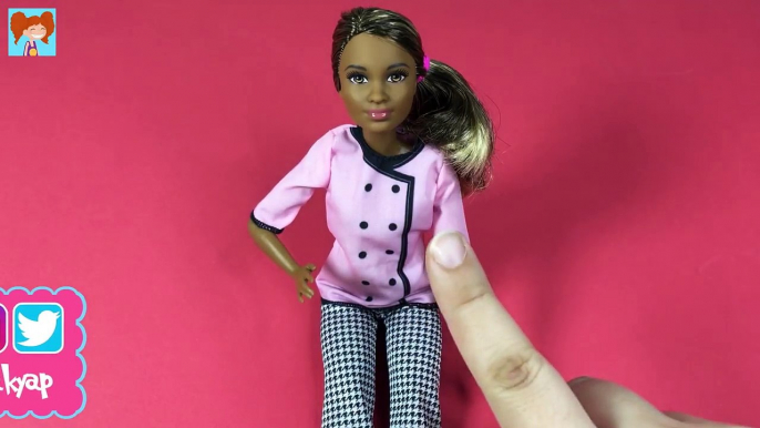 Barbie Ekmek Yapımı - Tost Ekmeğine Sandviç - Kendin Yap Barbie Evi Eşyaları - Oyuncak Yap