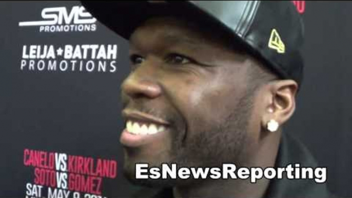 50 Cent Floyd Mayweather vs Manny Pacquiao Lets Do It Again - esnews boxing