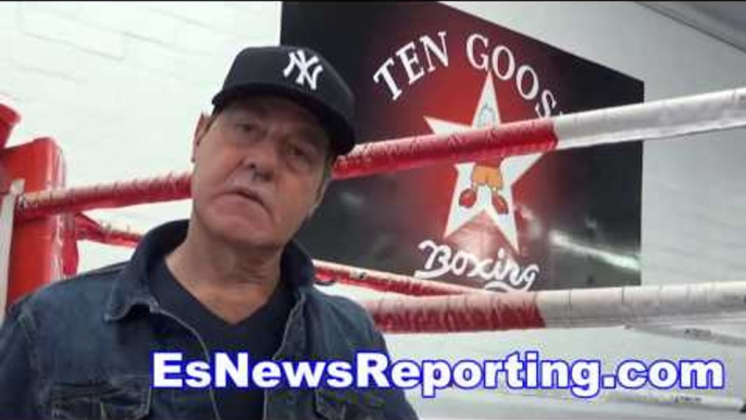 joe goossen why boxing greats go against floyd mayweather - EsNews