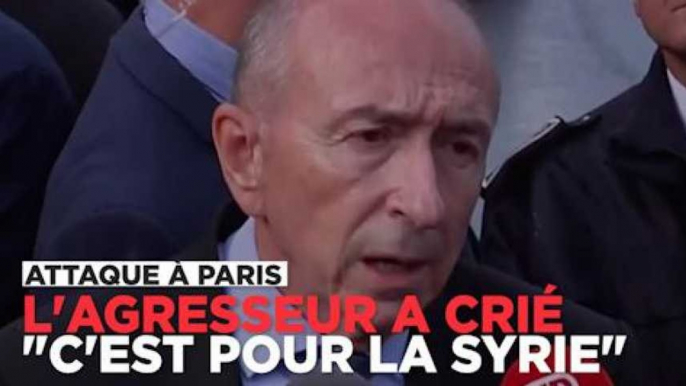 Gérard Collomb sur l'attaque à Notre-Dame : "L'attaquant a crié 'c'est pour la Syrie'"