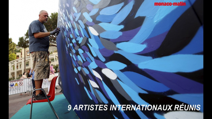 Albert de Monaco et les artistes de street art