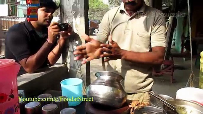 Indian Street Food Kolkata - Masala Sattu Sharbat (Sattu Drink) - Street Food India