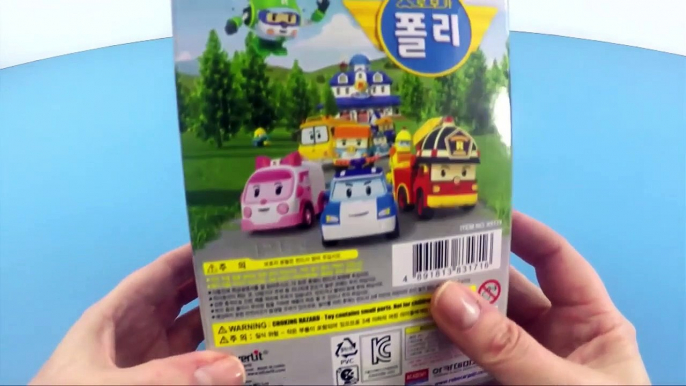 TOY UNBOXING - Robocar Poli Toy _dfgrDeluxe Transformer Blue Robot Police Car _ Toyshop - To