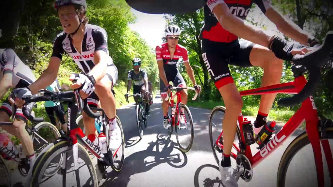 GoPro onboard camera / Caméra embarquée GoPro - Critérium du Dauphiné 2017