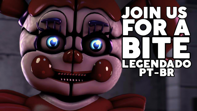 [FNAF SL SONG] Join Us For A Bite [LEGENDADO PT-BR] BY JT MACHINIMA