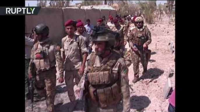 ISIS graveyard with over 300 graves of militants discovered in Fallujah, Iraq