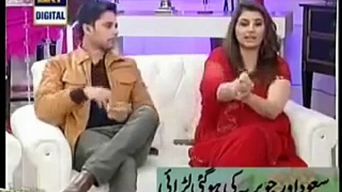 Javeria and Saud Intense Fight In Nida Yasir Live Morning Show