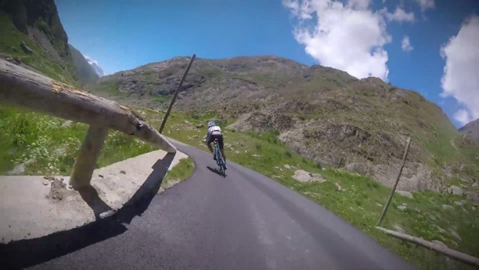 GoPro onboard camera / Caméra embarquée GoPro - Critérium du Dauphiné 2017