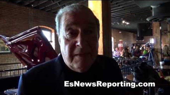 Bob Arum on Manny Pacquiao vs Floyd Mayweather Mega Fight - esnews boxing