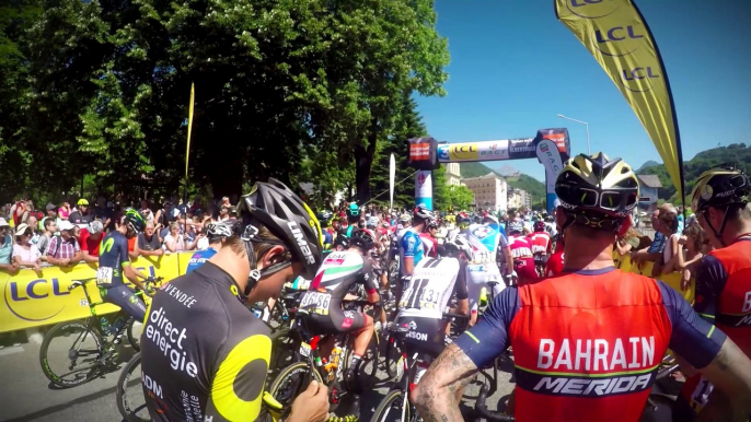 GoPro onboard camera / Caméra embarquée GoPro - Critérium du Dauphiné 2017