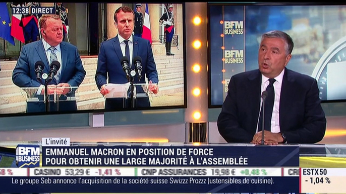 Législatives 2017: "Le regard sur la France et sur l'Europe a beaucoup changé, les investisseurs ont envie d'y croire", Jean-François Cirelli - 12/06