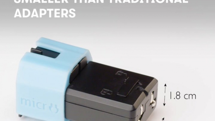 The world’s smallest travel adapter is crushing Kickstarter [Mic Archives]