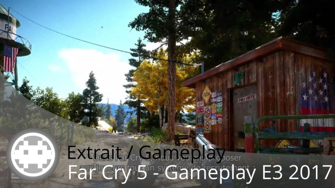 Extrait / Gameplay - Far Cry 5 - Libération de Fall's End - Gameplay E3 2017