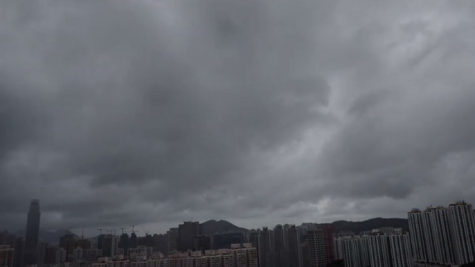 Timelapse Shows Typhoon Merbok Nearing Hong Kong