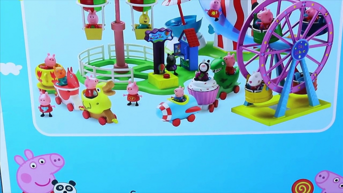 Peppa Pig Amusement Park Big Ferris Wheel Nick Junior Theme Park Toys by Disney Cars Toy C