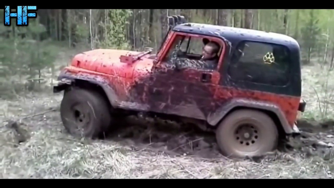 ✖ Jeep Wrangler Cherokee Pajero Off road Extreme Action ✖