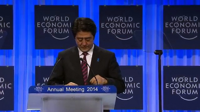 Davos 2014 - The Reshaping of the World Vision from Japan