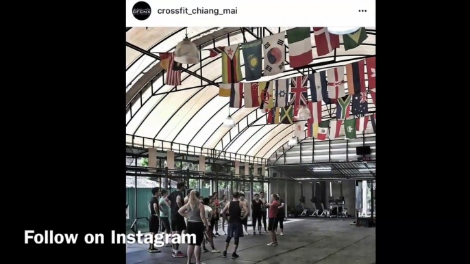 The New Crossfit Chiang Mai  Thailand Strength & Conditioning Fitness Train