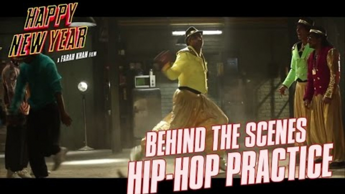 Happy New Year - Behind the Scenes | Hip-Hop Practice | Shah Rukh Khan, Deepika Padukone