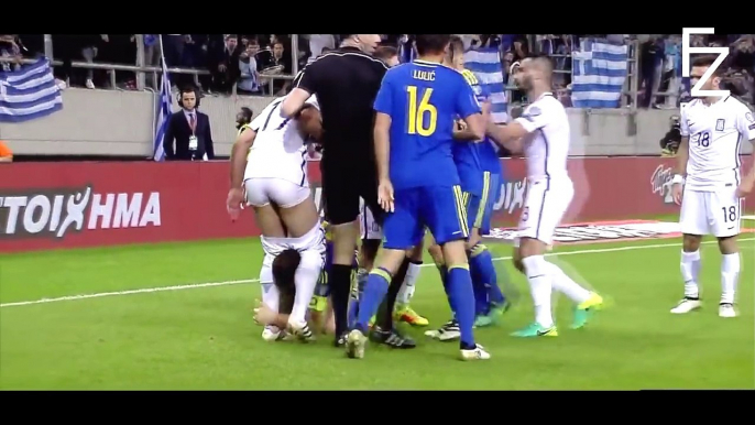 Funny Fouls in Football ● HD