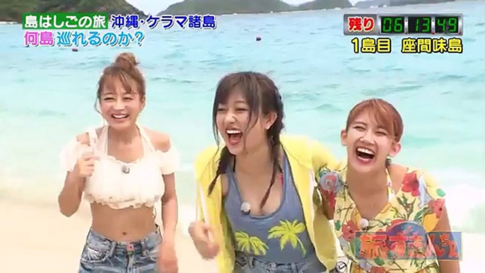 鈴木奈々沖縄の海でまさかのハプニング！ スーパー