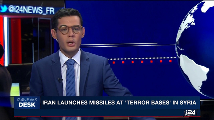 i24NEWS DESK | Iran launches missiles at ‘terror bases’ in Syria | Sunday, June 18th 2017