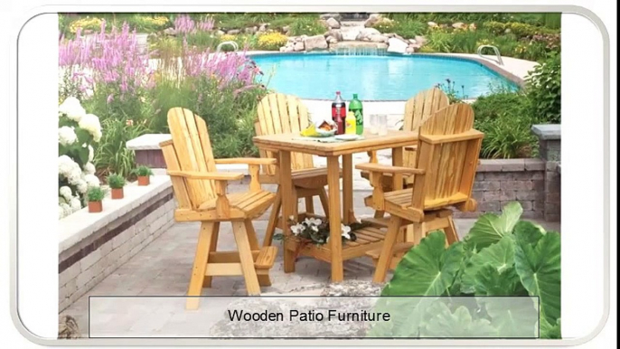 Wooden Patio Furniture - Outdoor Kitchen Kits