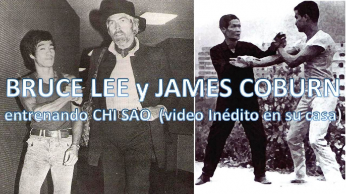 BRUCE LEE video inedito entrenando Chi Sao