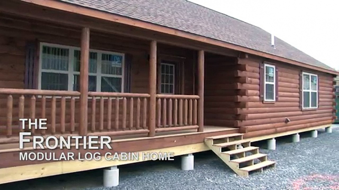 Frontier Cabin | Modular Log Homes | Catskills, NY