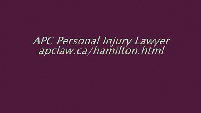 Personal Injury Law Firm Hamilton - APC Personal Injury Lawyer (800) 931-7036