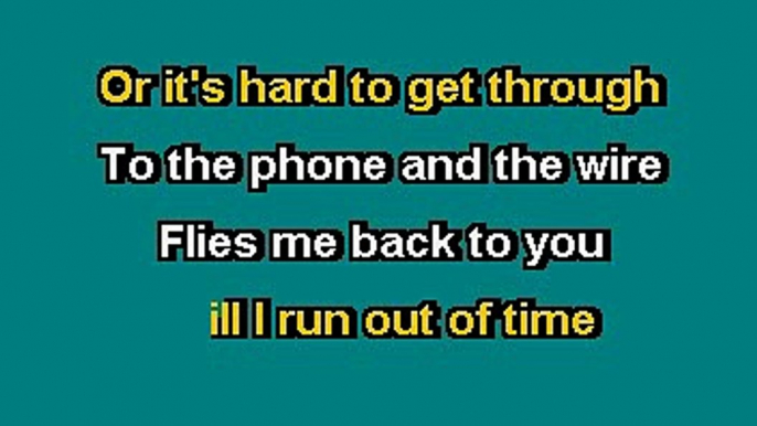 Bon Jovi - Bed of roses (Karaoke)