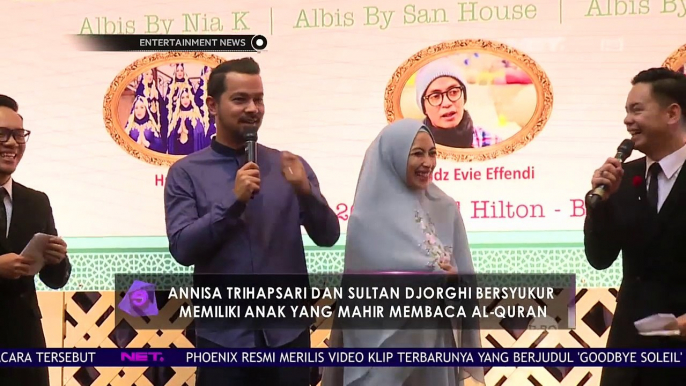 Annisa Trihapsari dan Sultan Djorghi Bersyukur Memiliki Anak yang Mahir Membaca Al Quran