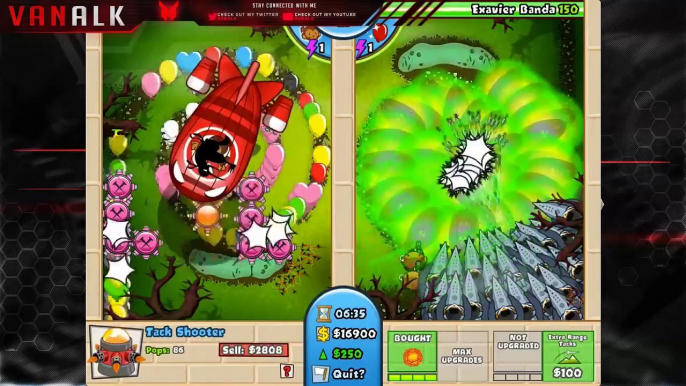 UNLIMITED Health!! BTD Battles HACKER vs HACKER 2! Bloons TD Battles Gameplay