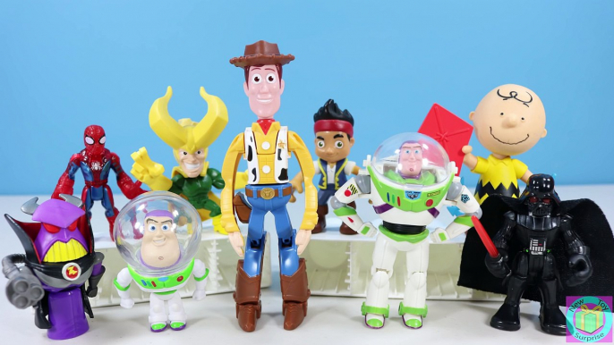 Disney Pixar Toy Story Hatch N Heroes Woody & Buzz Lightyear search for the Evil Emperor Z