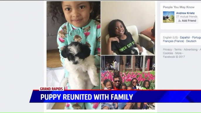 Puppy Reunited With Family After It Was Stolen from Little Boy`s Arms