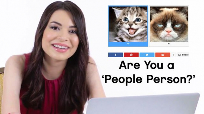 Miranda Cosgrove Takes 3 Online Personality Tests