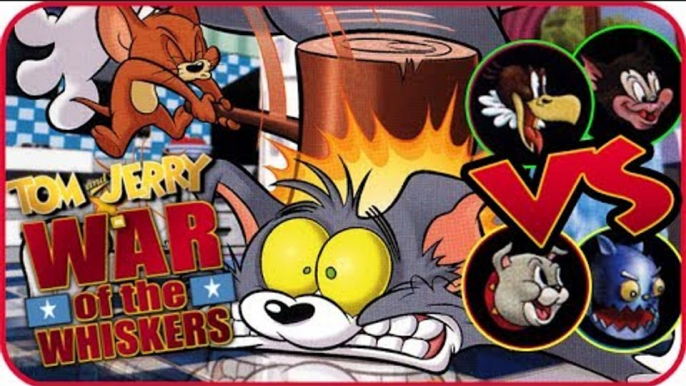 Tom & Jerry War of the Whiskers (PS2) Eagle & Butch VS Tyke & Robot Cat in LUNCHEONS AND DRAGONS