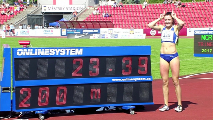 MČR 2017 Třinec – 200m ženy