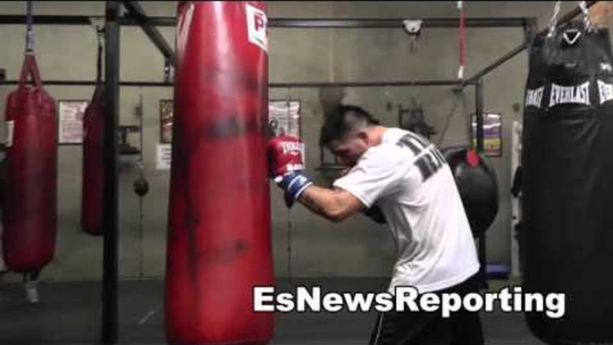 brandon rios vs manny pacquiao rios having fun at camp EsNews Boxing