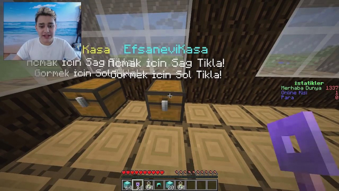 MINECRAFT CONCONCRAFT 50 TANE EFSANEVİ SANDIK AÇILIMI